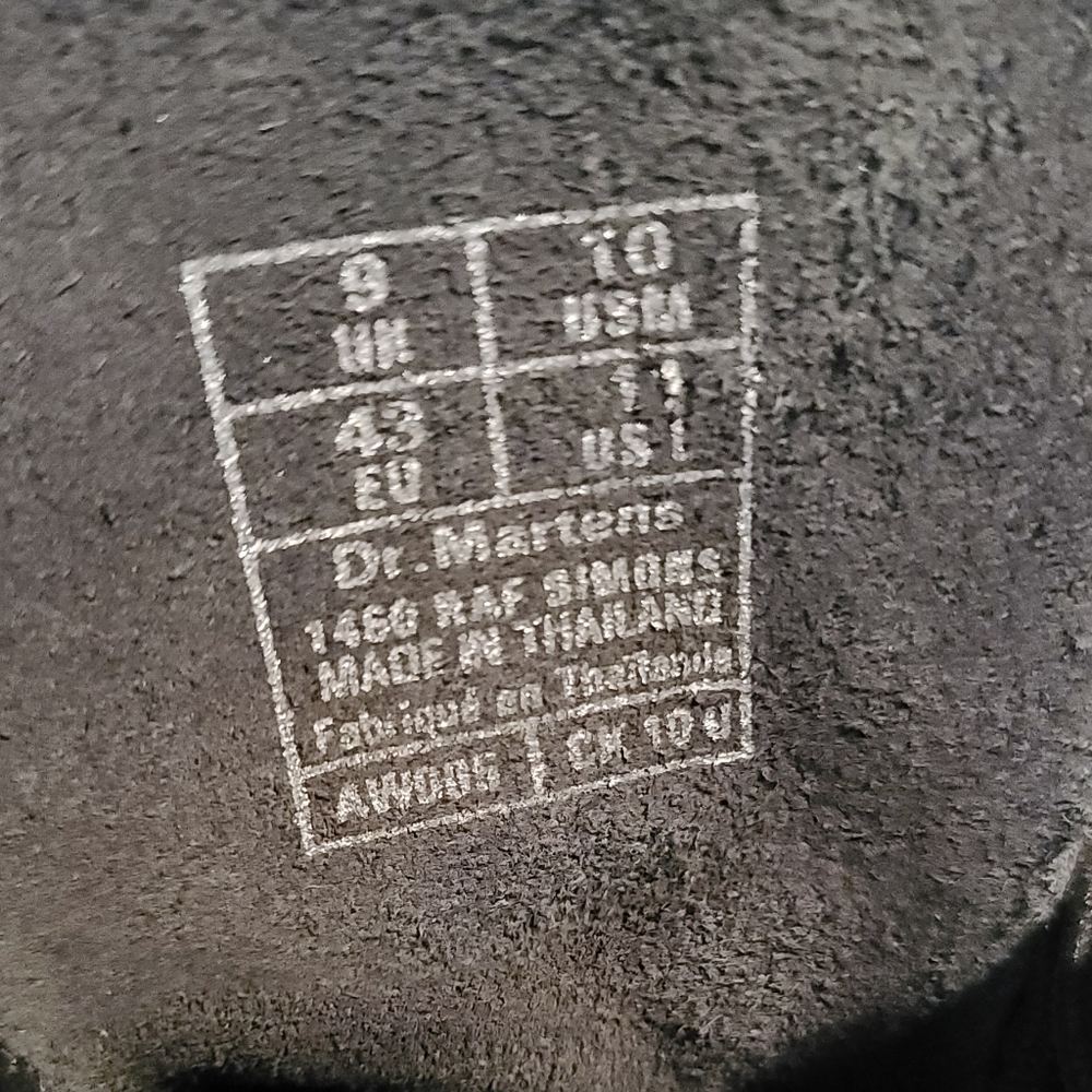 Dr. Martens X Raf Simons 1460 - Picture 5 of 7